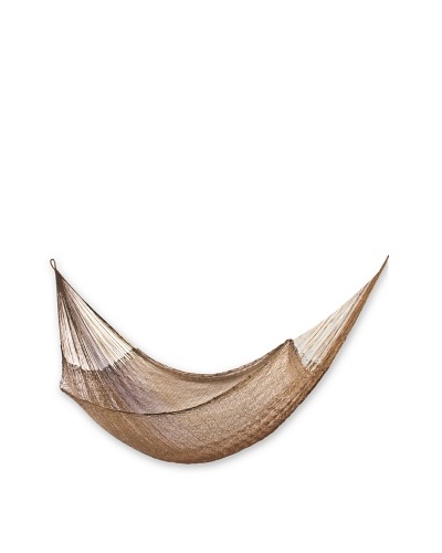 NOVICA Rope Hammock, Caribbean Mambo