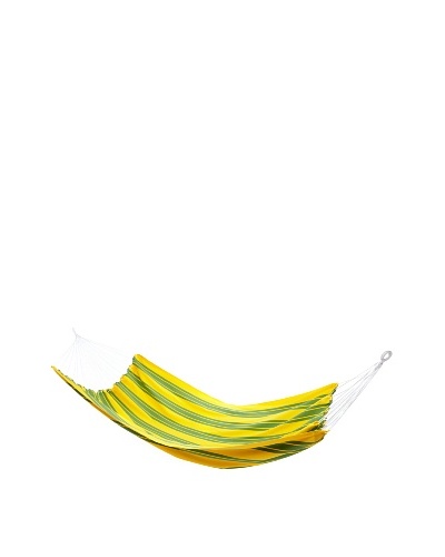 NOVICA Cotton Hammock, Brazilian Pride