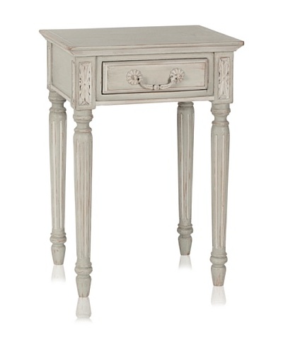 nuLOOM Dalia French Chateau Style 1 Drawer Bedside Table