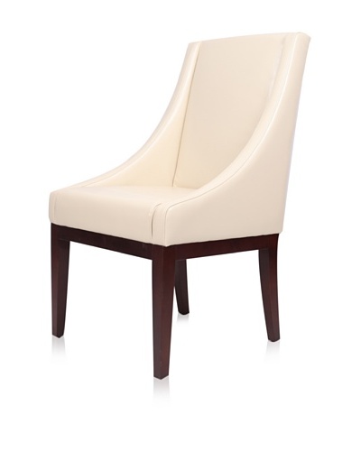 nuLOOM Sandy Sloping Leather Arm Chair