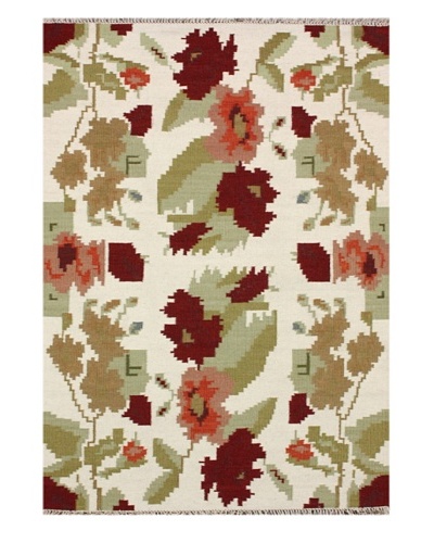 nuLOOM Floral Notion Rug [Natural]