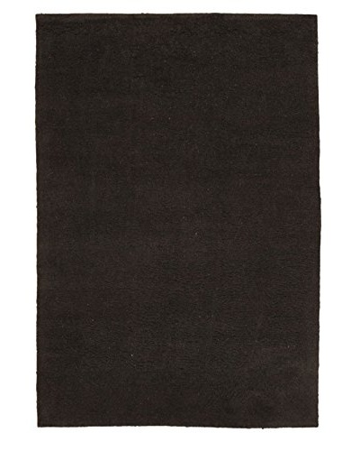 Oak Rugs Hand-Knotted Casablanca Beni Wool Rug, Light Black, 6′ 5″ x 9′ 5″