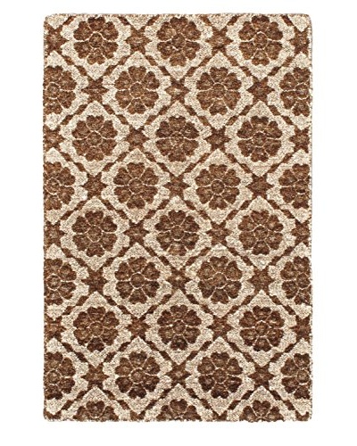 Oak Rugs Hand-Loomed Rodrigo Rug, Brown, 3′ 11″ x 5′ 11″