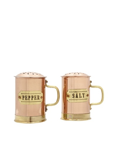 Old Dutch International Décor Copper Salt & Pepper Shaker Set