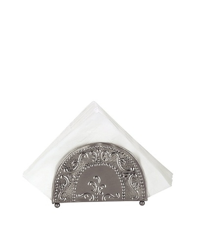 Old Dutch International Antiqued Embossed Victoria Napkin Holder