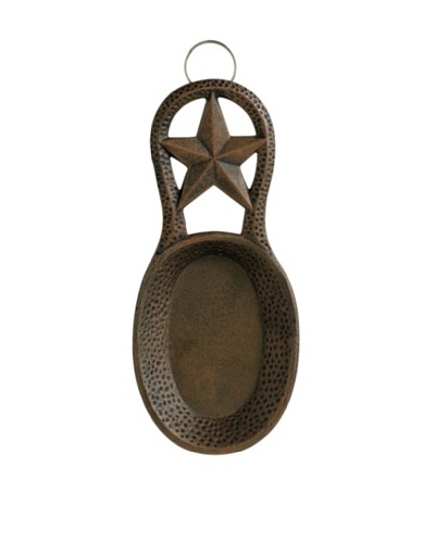 Old Dutch International Star Spoon Rest, Antique Copper