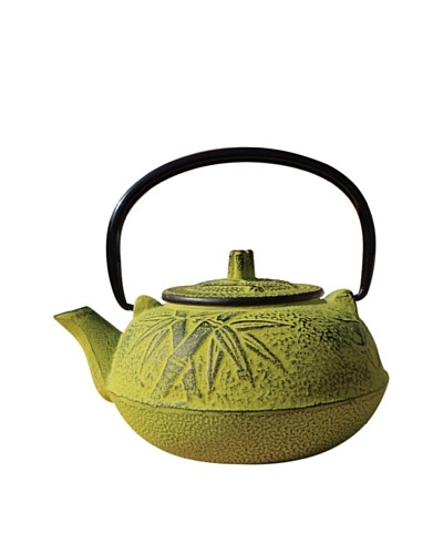 Old Dutch “Osaka” 20-Oz. Cast Iron Teapot, Moss Green
