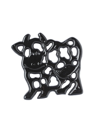 Old Dutch International Cow Trivet, Black