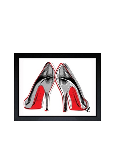 Oliver Gal Fire in Your New Shoes Framed Art
