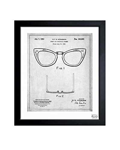 Oliver Gal Ray-Ban Wayfarer Spectacle Frame 1953 Framed Art