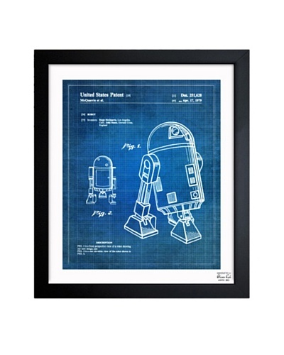 Oliver Gal 'Robot II 1979' Framed Print