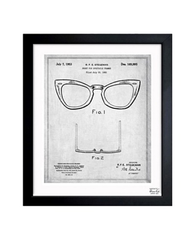 Oliver Gal 'Ray-Ban Wayfarer Spectacle Frame 1953' Framed Print