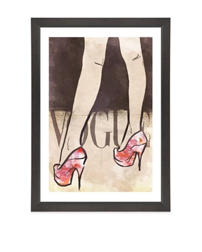 Oliver Gal Spring Heels Framed Art