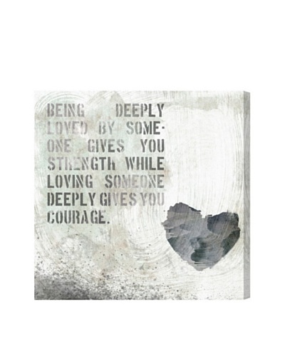 Oliver Gal “Strength and Courage” Giclée Canvas Print