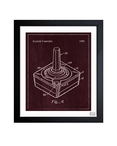 Oliver Gal 'Joystick Controller 1980' Framed Print