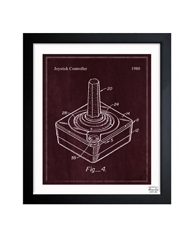 Oliver Gal 'Joystick Controller 1980' Framed Print