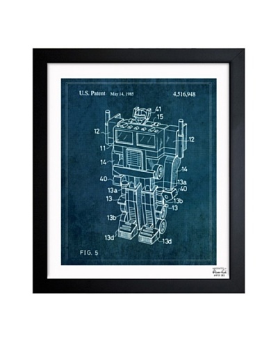 Oliver Gal 'Reconfigurable Toy 1985' Framed Print