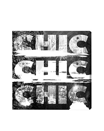 Oliver Gal Triple City Chic Canvas Art