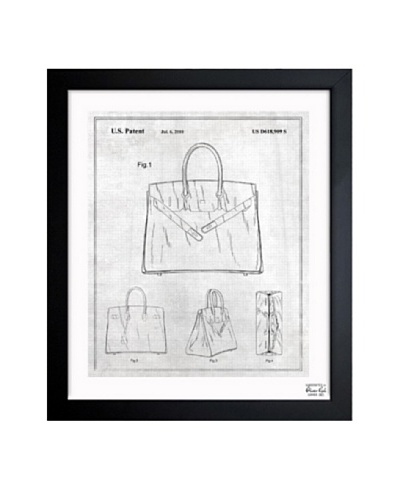 Oliver Gal “Birkin Handbag 2009” Framed Print