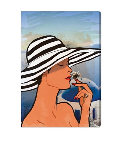 Oliver Gal Summer in Mykonos Canvas Art