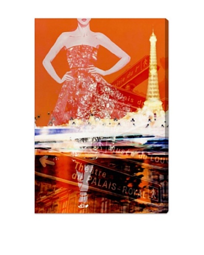 Oliver Gal Paris Is My Runway Canvas Art