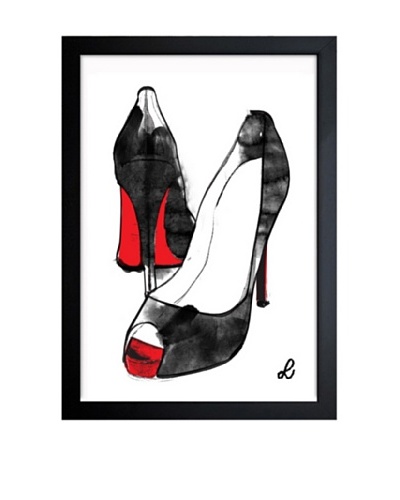 Oliver Gal Stilettos Framed Art