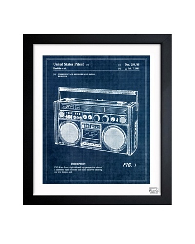 Oliver Gal Boombox, 1978 Framed Giclée