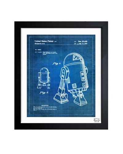 Oliver Gal ‘Robot II 1979’ Framed Print