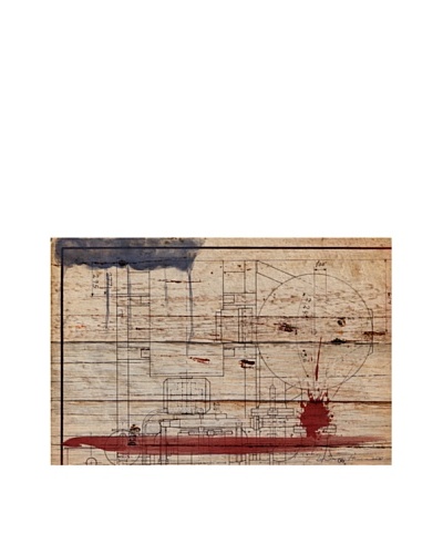 Oliver Gal ‘Hatcher’ American Reclaimed Wood Wall Art