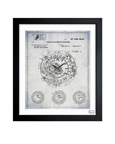 Oliver Gal “World Time Watch 2009” Framed Print