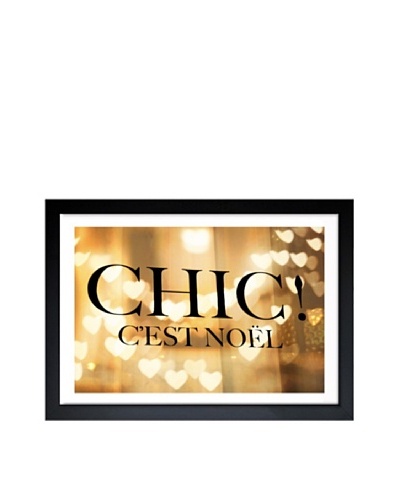 Oliver Gal Chic Noel Framed Art