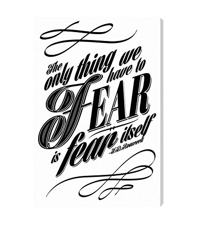 Oliver Gal The Fear Canvas Art