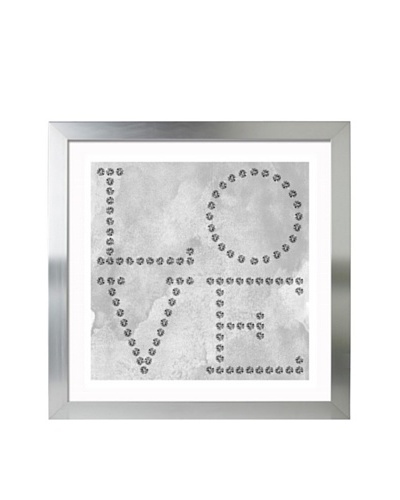 Oliver Gal Love Diamonds Framed Giclée Print