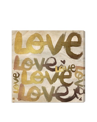 Oliver Gal Four Letter Word Canvas Art