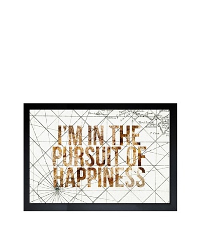 Oliver Gal “Pursuit of Happiness” Framed Giclée Print