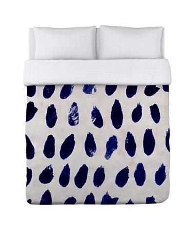 Oliver Gal by One Bella Casa Marismas Blue Duvet Cover