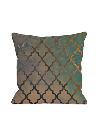 Oliver Gal by One Bella Casa Amour Arabesque Square Pillow, Multi