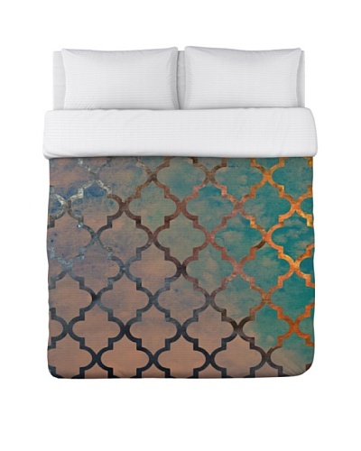 Oliver Gal by One Bella Casa Amour Arabesque Duvet Cover