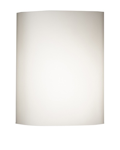 Oluce Lusa 132 Wall/Ceiling Light, Flour