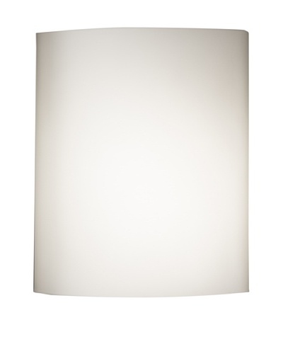 Oluce Lusa 132 Wall/Ceiling Light, White