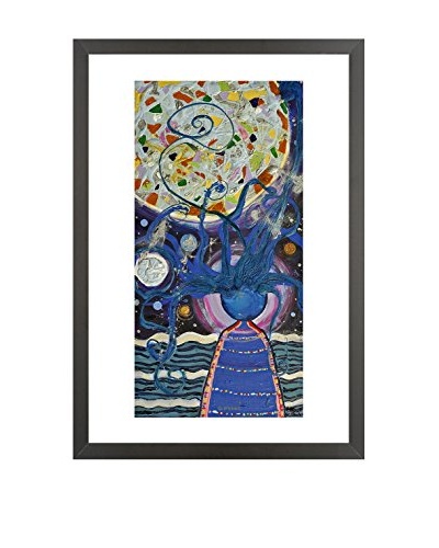 Omni “The Lady With The Moon In Her Hair” Limited Edition Framed Giclée