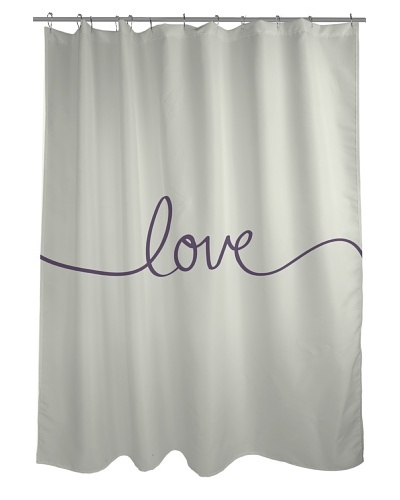 One Bella Casa Love Shower Curtain