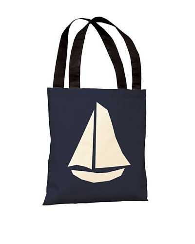 One Bella Casa Sailboat Beach Tote