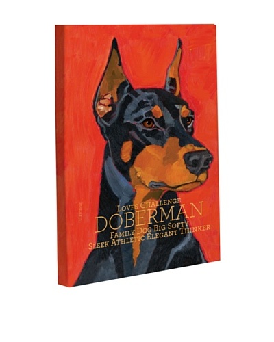 One Bella Casa “Doberman 1” Giclée Canvas Wall Décor