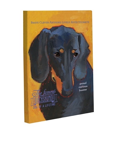 One Bella Casa Dachshund 3 Giclée Canvas Wall Décor