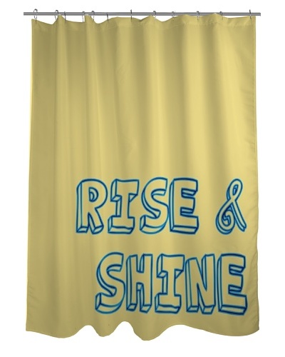 One Bella Casa Rise & Shine Shower CurtainAs You See