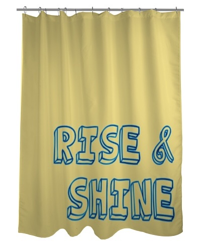 One Bella Casa Rise & Shine Shower Curtain