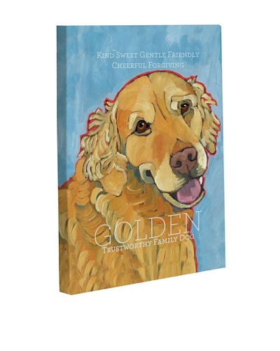 One Bella Casa “Golden Retriever 1” Giclée Canvas Wall Décor