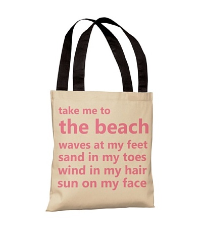 One Bella Casa Take Me To The Beach Beach Tote