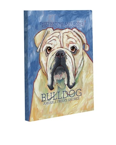 One Bella Casa Bulldog 2 Giclée Canvas Wall Décor